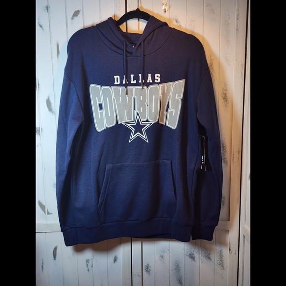 NFL Ultra Game Dallas Cowboys Blue Hoodie- Men's. - Picture 1 of 7